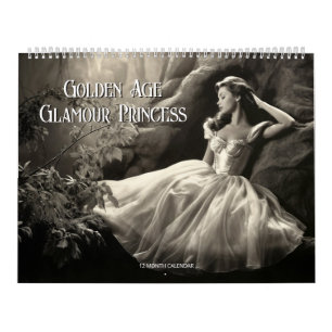 Calendrier Princesse glamour d'âge d'or
