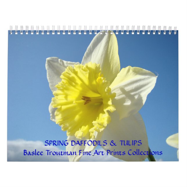 CALENDRIER PRINTEMPS Calendriers Jonquilles Tulipe (Protection)