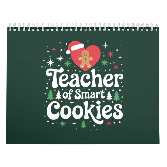 Calendrier Professeur de Noël de cookies intelligents  (Protection)
