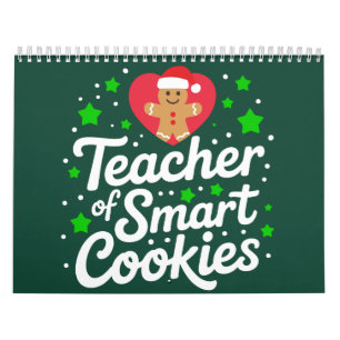 Calendrier Professeur de Noël de cookies intelligents Profess