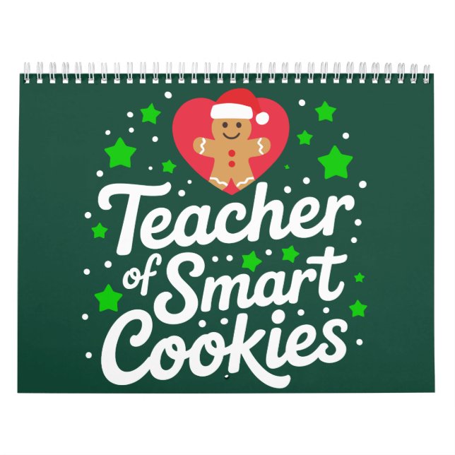 Calendrier Professeur de Noël de cookies intelligents Profess (Protection)