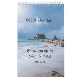 Calendrier Profitez de votre vie en faisant les choses que vo