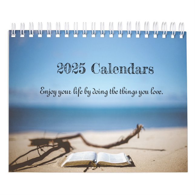 Calendrier Profitez de votre vie en faisant les choses que vo (Protection)