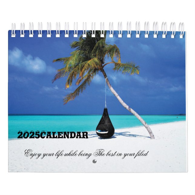 Calendrier Profitez de votre vie tout en étant le meilleur de (Protection)