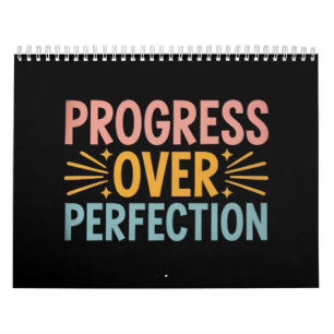 Calendrier Progrès de l'enseignant plutôt que la perfection,