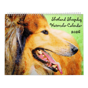 Calendrier Propriétaire de maman Sheltie Shetland Sheepdog 20