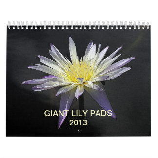 Calendrier Protections de lis géantes 2013