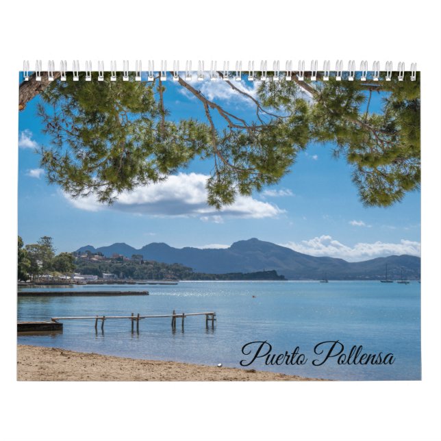 Calendrier Puerto Pollensa Nouveau pour 2024 (Protection)