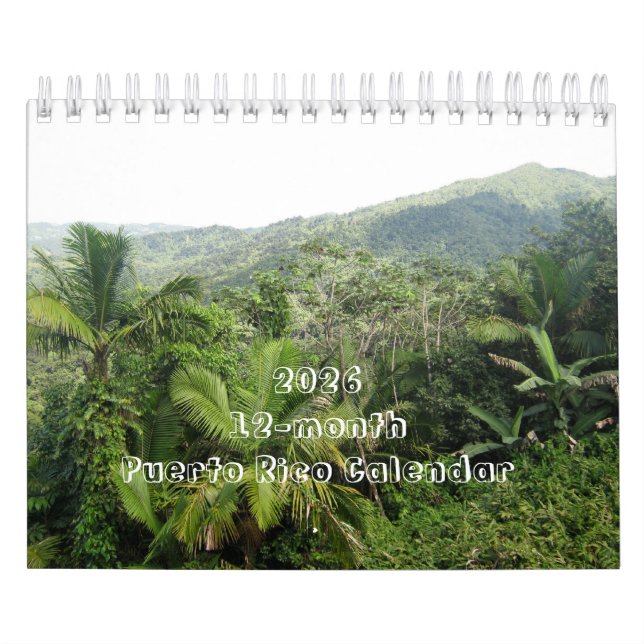 Calendrier Puerto Rico - by Galina - Calendar (Protection)
