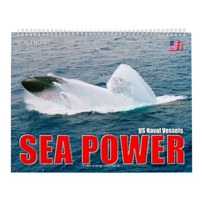 Calendrier PUISSANCE MARITIME - Navires de la marine américai (Protection)