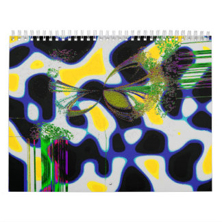 Calendrier "Pure Contemporary" (moyen) 2 pages 