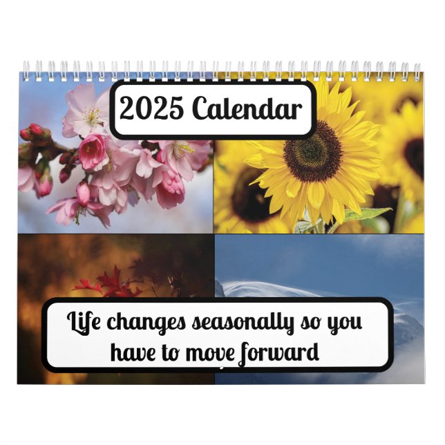 Calendrier Quatre saisons 2025 (Protection)
