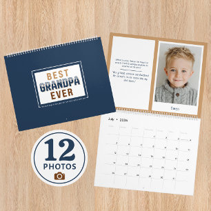 Calendrier Questions Réponses Petits-enfants Meilleur Grand-p