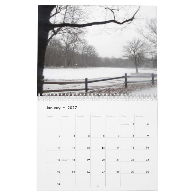 Calendrier QUOTIDIEN de la PHOTO 2010 du LONG (Jan 2027)