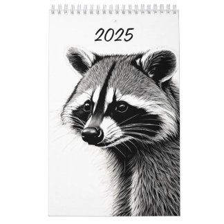 Calendrier Raccoon
