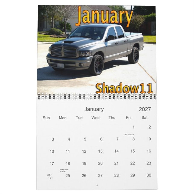 Calendrier Ramforum.com 2011 (Jan 2027)