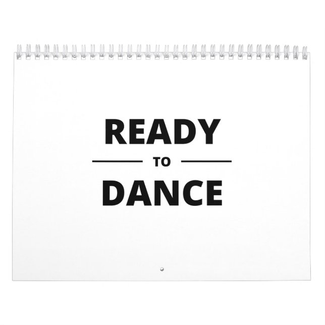 CALENDRIER READY TO DANCE (Protection)
