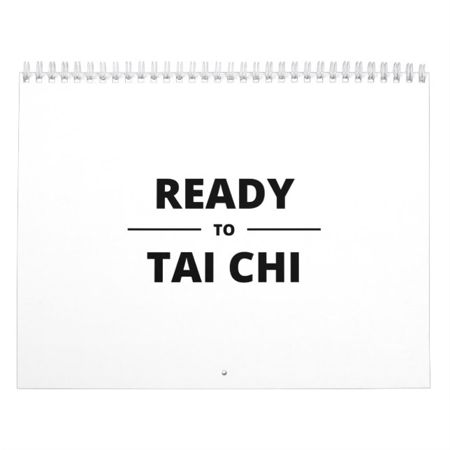 CALENDRIER READY TO TAI CHI (Protection)