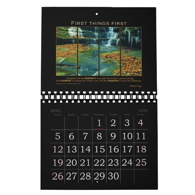 Calendrier Récupération de slogan de citation de Grant de (Apr 2026)