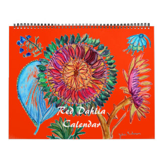 Calendrier Red Dahlia 2