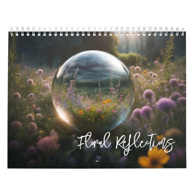 Calendrier Reflets Floraux (Protection)