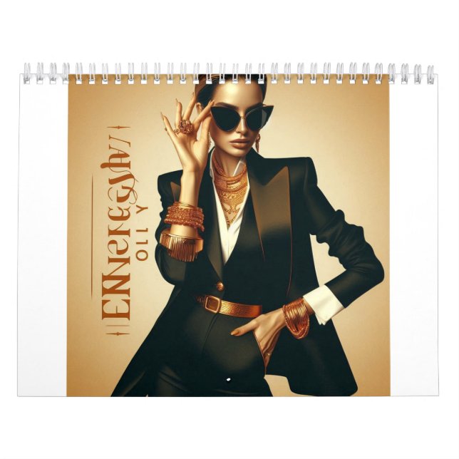 Calendrier Reine du manifeste | Planificateur de luxe (Protection)