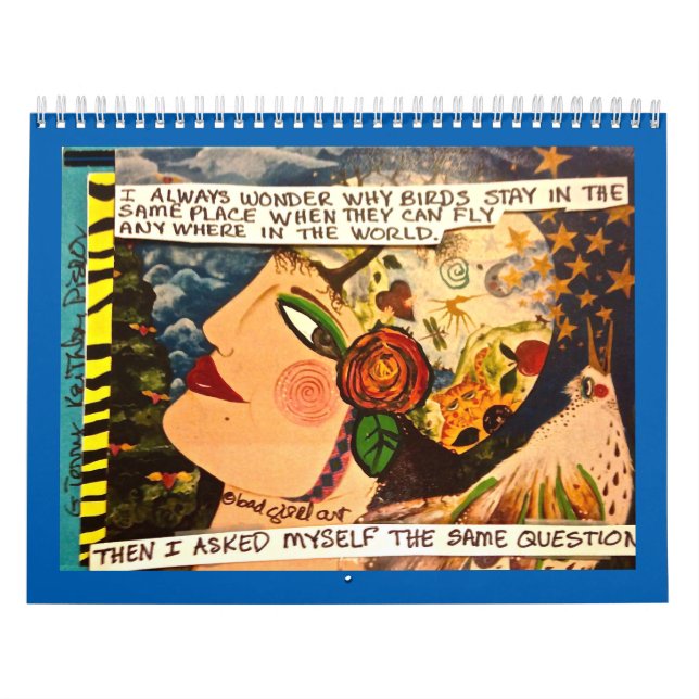 CALENDRIER REMPLI DE MAUVAIS ART DE FILLE (Protection)