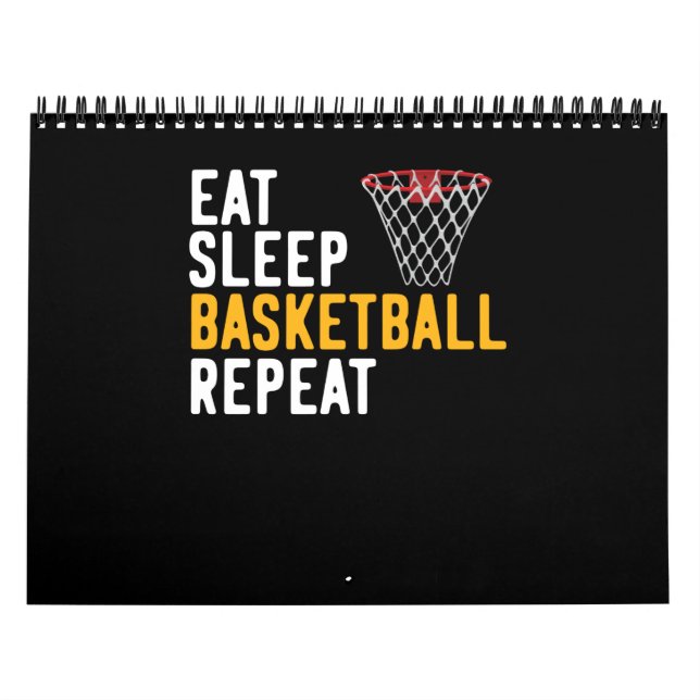 Calendrier Répéter le basketball du sommeil (Protection)