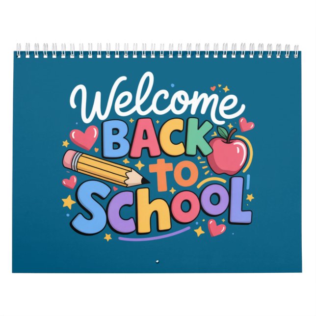 Calendrier Retour à l'école Enseignant Premier jour d'école D (Protection)