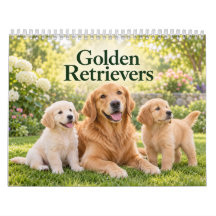 Retrievers dorés et chiots
