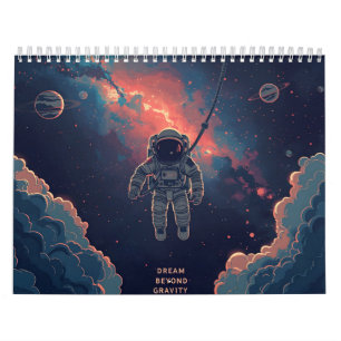 Calendrier Rêver au-delà de la gravité