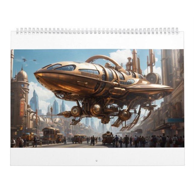 Calendrier Rêves Steampunk (Protection)