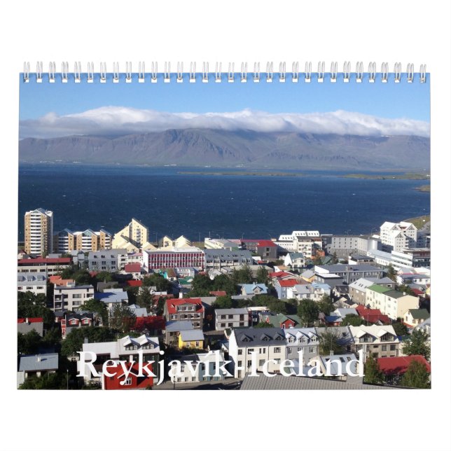 Calendrier Reykjavík-Iceland Calendar (Protection)
