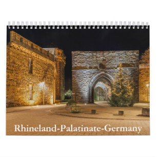 Calendrier Rhénanie-Palatinat-Allemagne