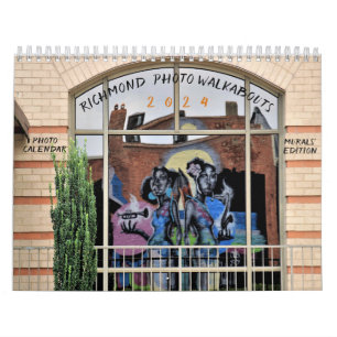 Calendrier Richmond VA Photo Walkabouts Édition murale