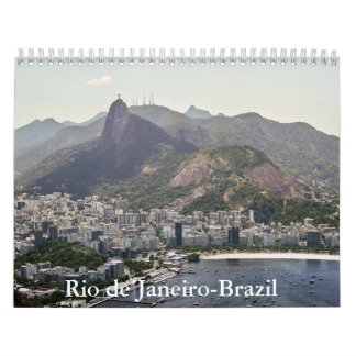 Calendrier Rio de Janeiro-Brésil