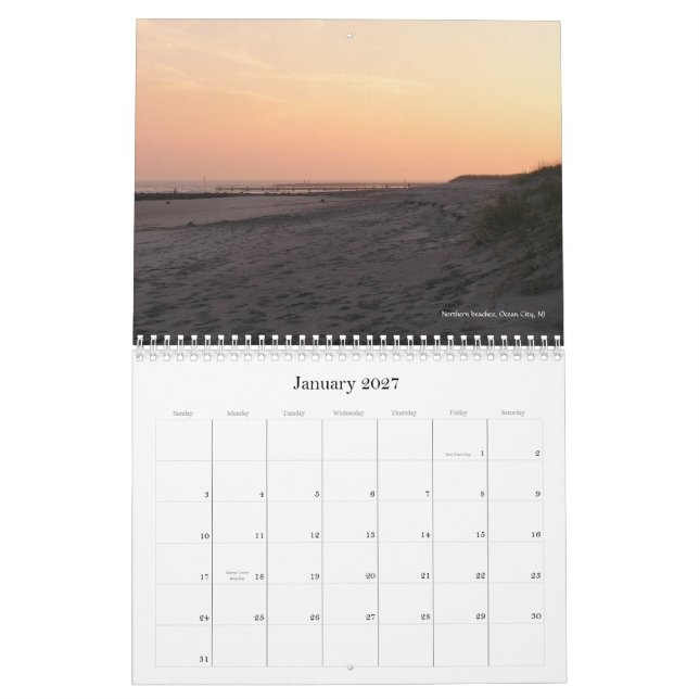 Calendrier Rivage 2011 de NJ (Jan 2027)