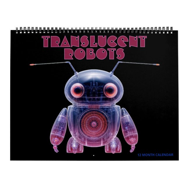 Calendrier Robots Translucides (Protection)