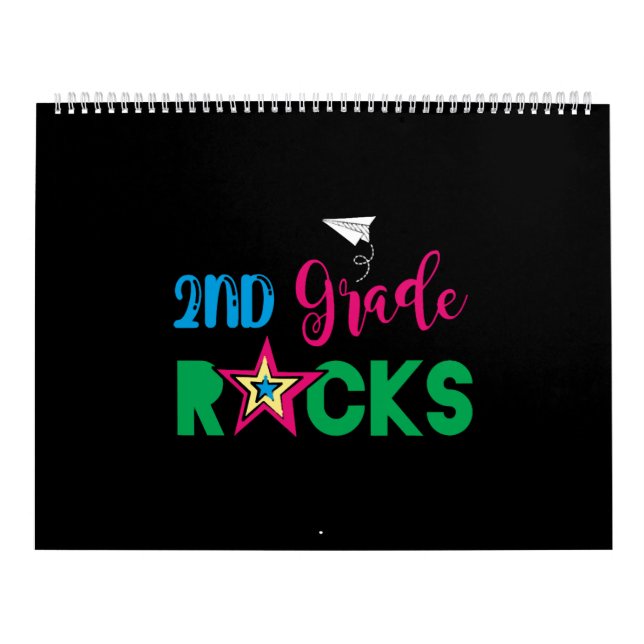 Calendrier Rocks de 2e année (Protection)