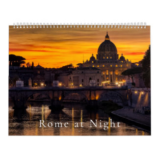 Calendrier Rome la nuit