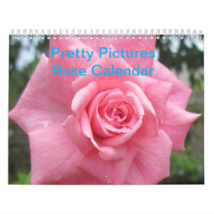 Calendrier rose de jolies images
