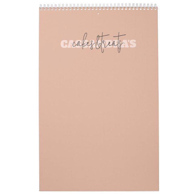Calendrier Rose Gold Custom Business (Protection)