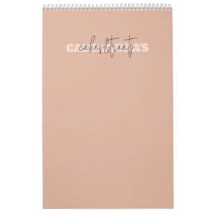 Calendrier Rose Gold Custom Business