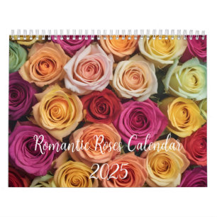 Calendrier Rose romantique