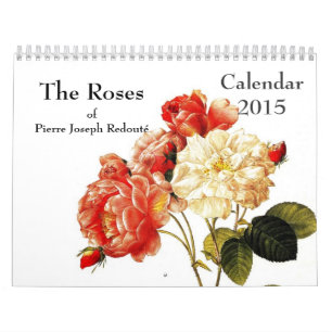 Calendrier Roses 2015 de Redouté