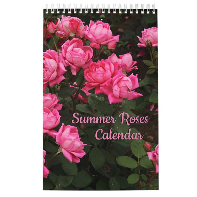 Calendrier Roses d'été (Protection)