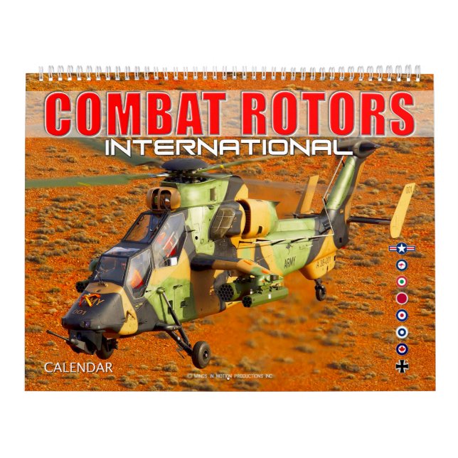 CALENDRIER ROTORS DE COMBAT INTERNATIONAL (Protection)