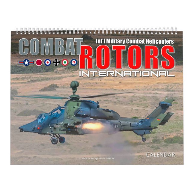 CALENDRIER ROTORS DE COMBAT INTERNATIONAL (Protection)