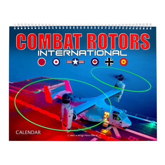 CALENDRIER ROTORS DE COMBAT INTERNATIONAL (Protection)