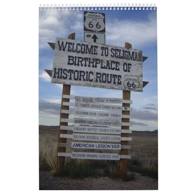 Calendrier Route 66 - Date De Début Lorsque Vous L'Achetez (Protection)